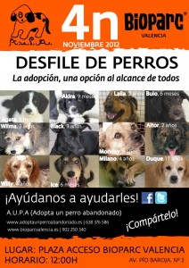 AUPA-BIOPARC - cartel desfile de perros 4N
